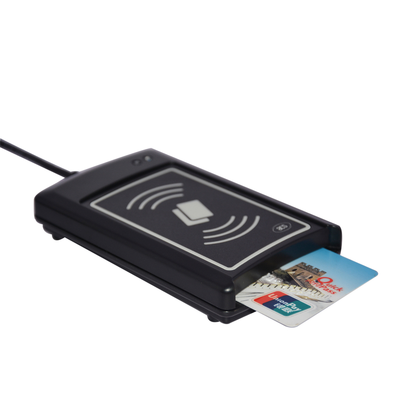 ISO14443 TypeA/B Dual Interface PC/SC Contactless Smart Card Reader